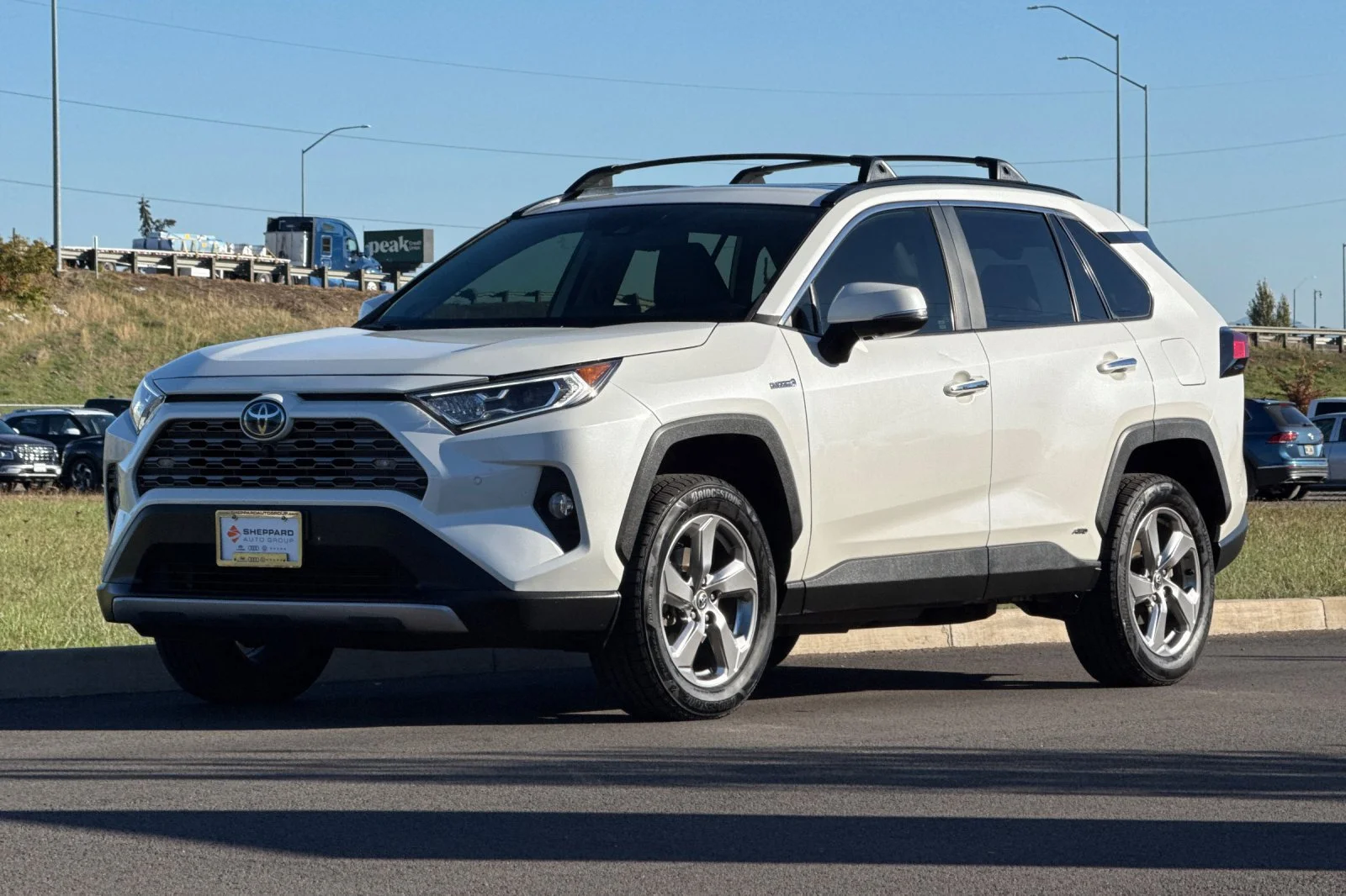 Used 2020 White Toyota Limited image 7