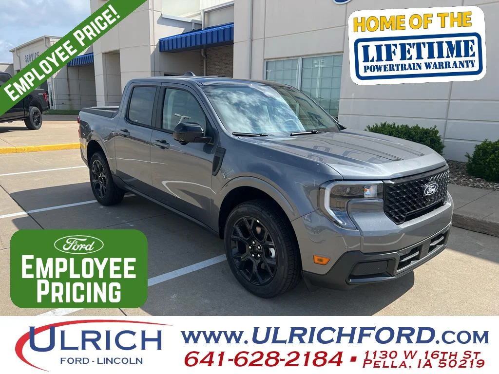 New 2026 Carbonized Gray Metallic Ford Lariat® image 1