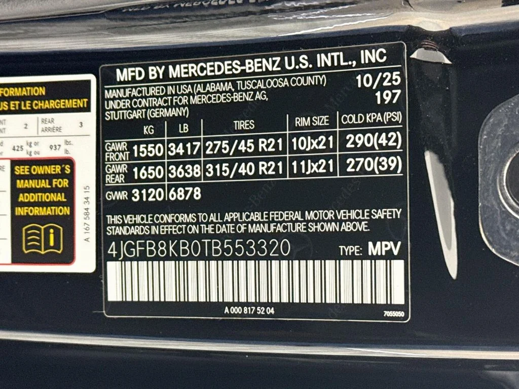 Certified Used 2026 Black Mercedes-Benz GLE 63 S AMG® image 27