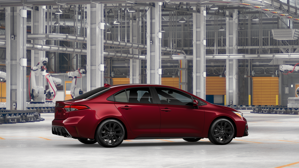 New 2026 Red Toyota SE image 11