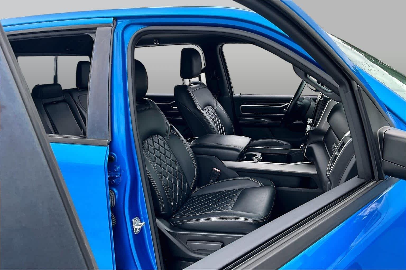 Used 2021 Hydro Blue Pearlcoat Ram Big Horn image 9