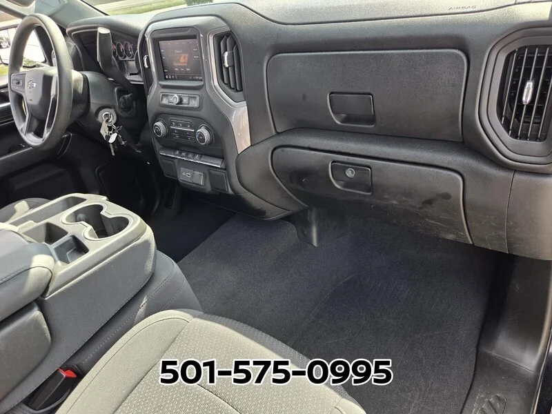 Used 2021 Black CHEVROLET 4WD CREW CAB 147" CUSTOM TRAIL BOSS image 15