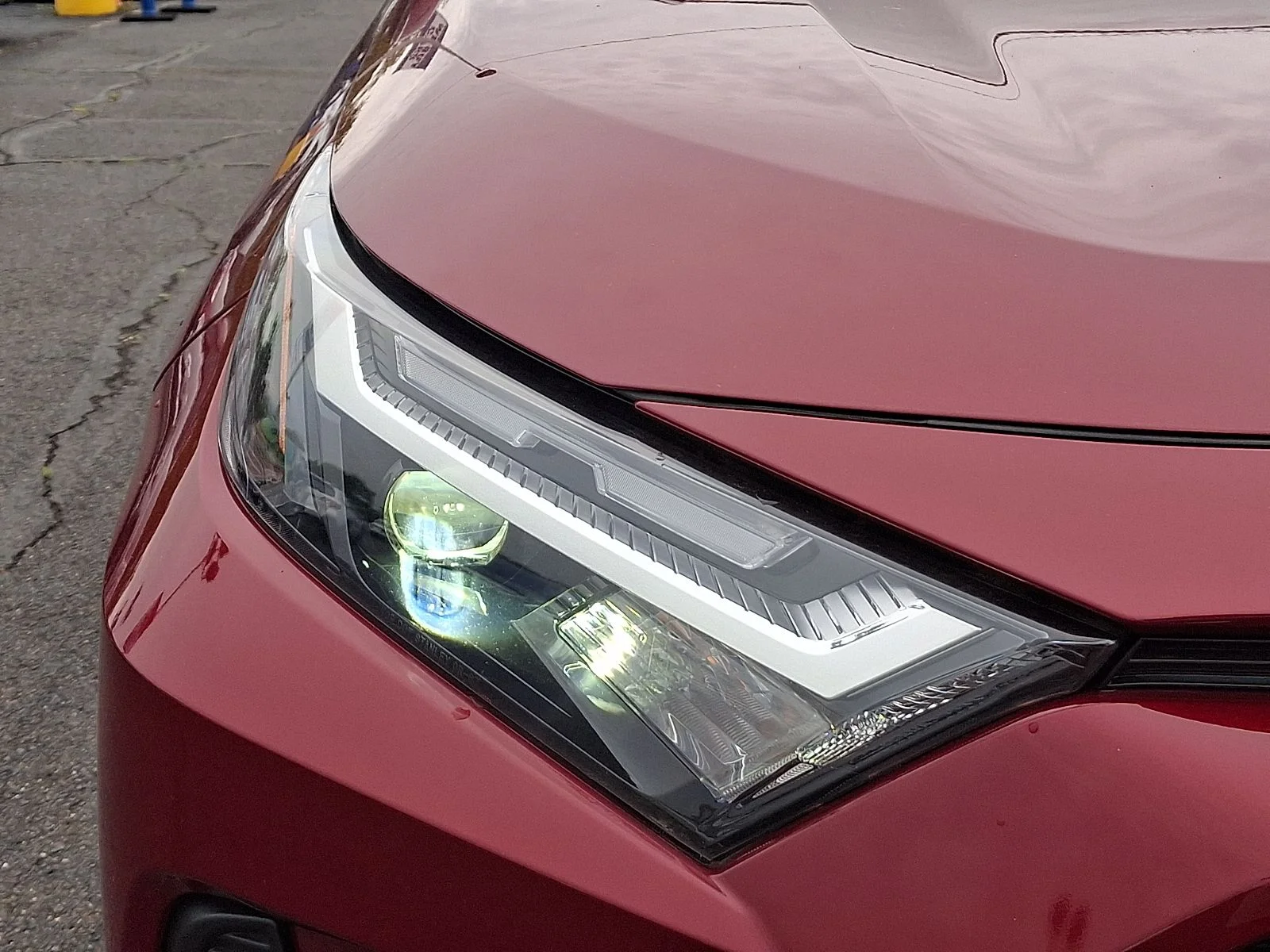 Used 2023 Red Toyota LE image 10