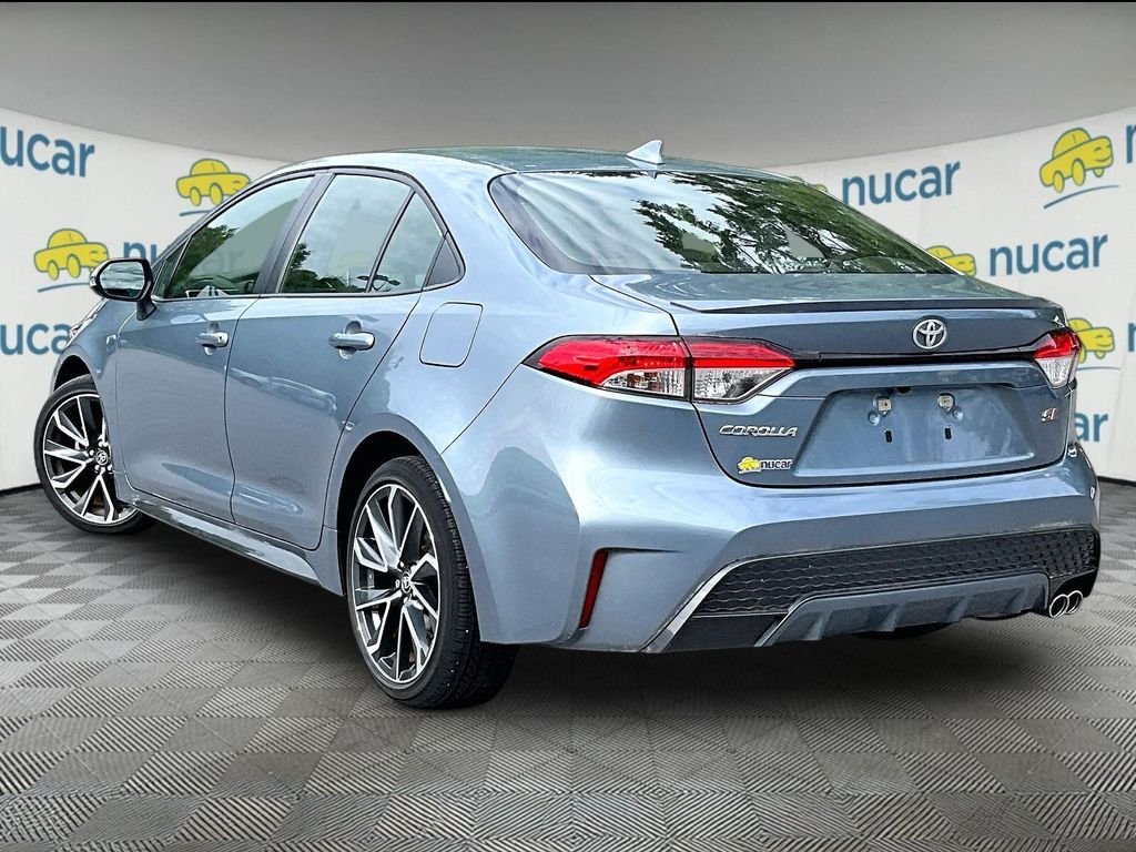 Used 2021 Celestite Toyota SE image 4