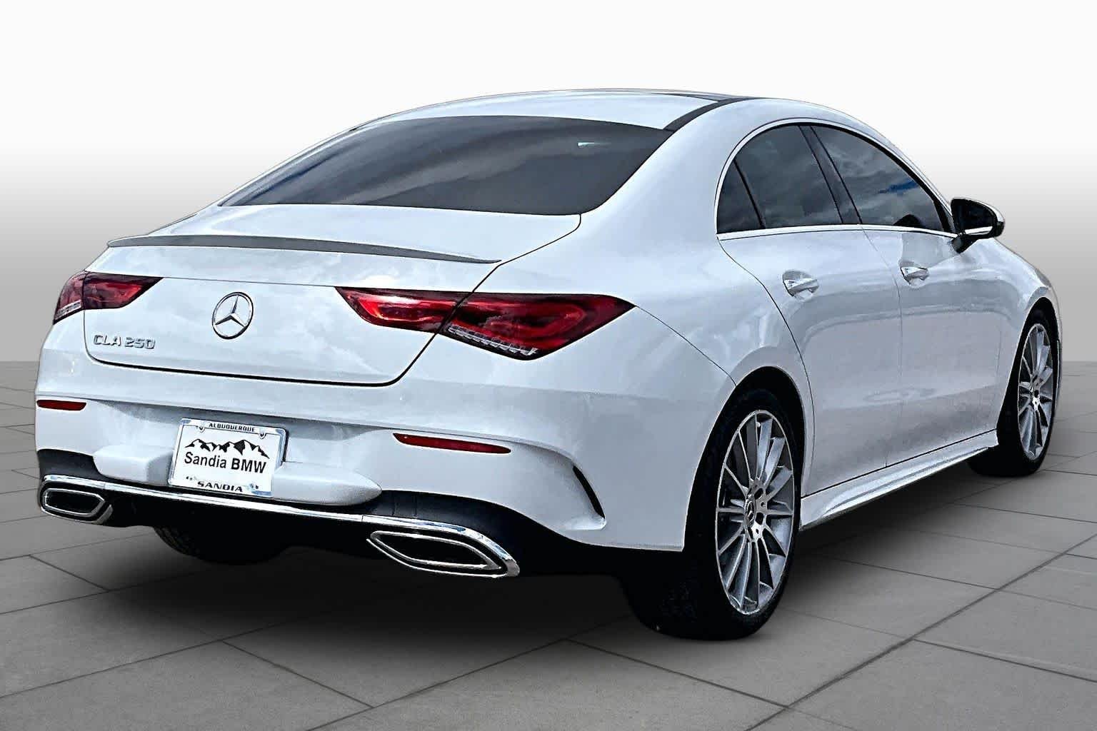 Used 2022 Digital White Metallic Mercedes-Benz CLA 250 image 9
