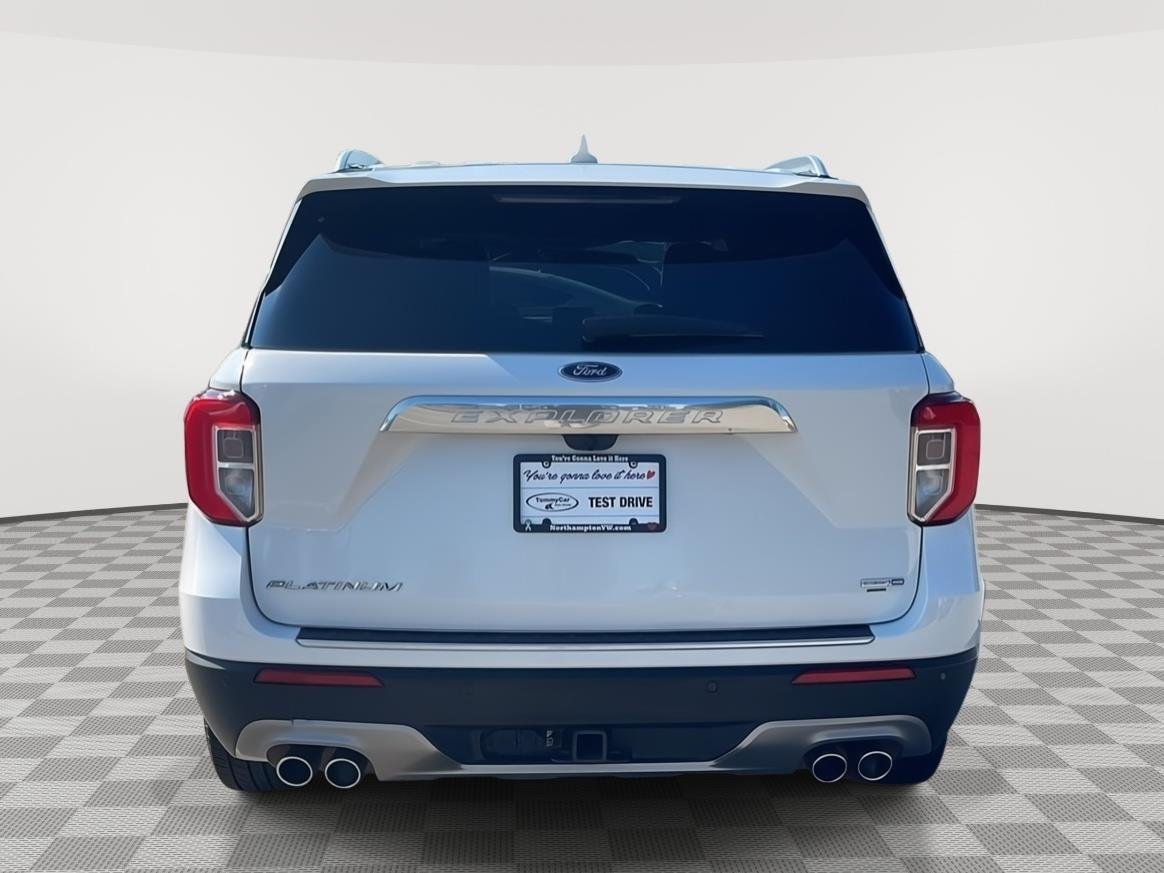 Used 2020 Star White Metallic Tri-Coat Ford Platinum image 6