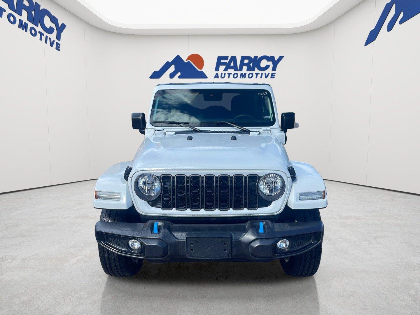 Used 2024 Bright White Clearcoat Jeep Sport S image 2