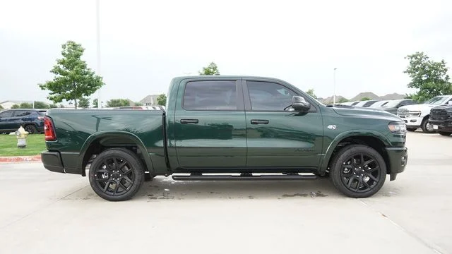 New 2026 Serrano-Green Metallic Exterior Paint RAM Laramie image 8