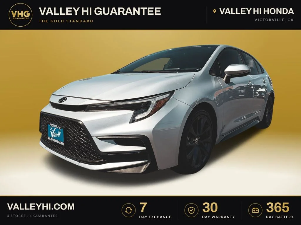 Used 2024 Silver Toyota XSE image 3