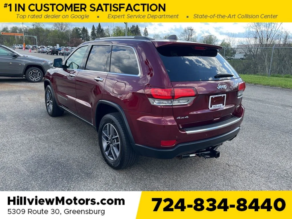 Certified Used 2020 Velvet Jeep Limited image 4