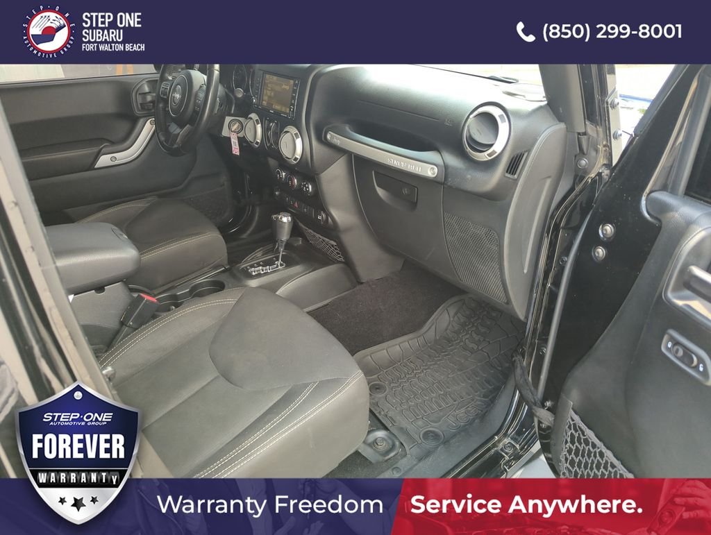 Used 2017 Black Jeep Unlimited Sahara image 31