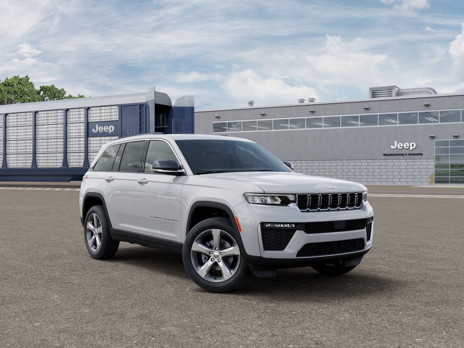 New 2026 Bright White Clear-Coat Exterior Paint Jeep  image 3