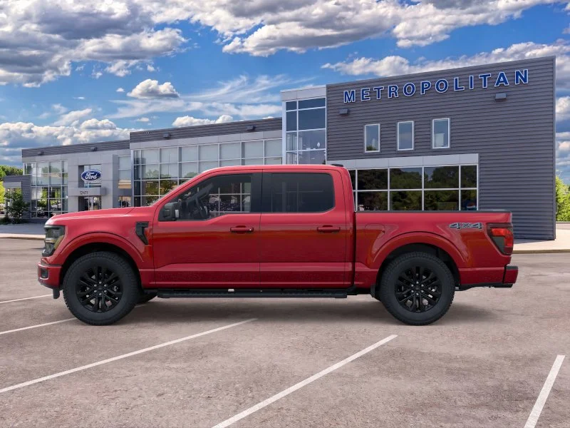 New 2026 Ruby Red Metallic Tinted Clearcoat Ford XLT image 3