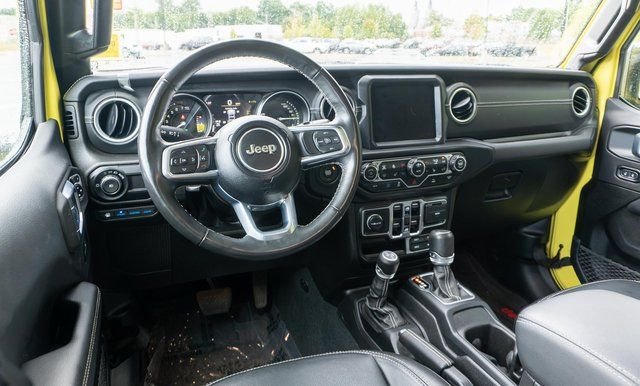 Used 2023 Yellow Jeep Sahara 4xe image 14