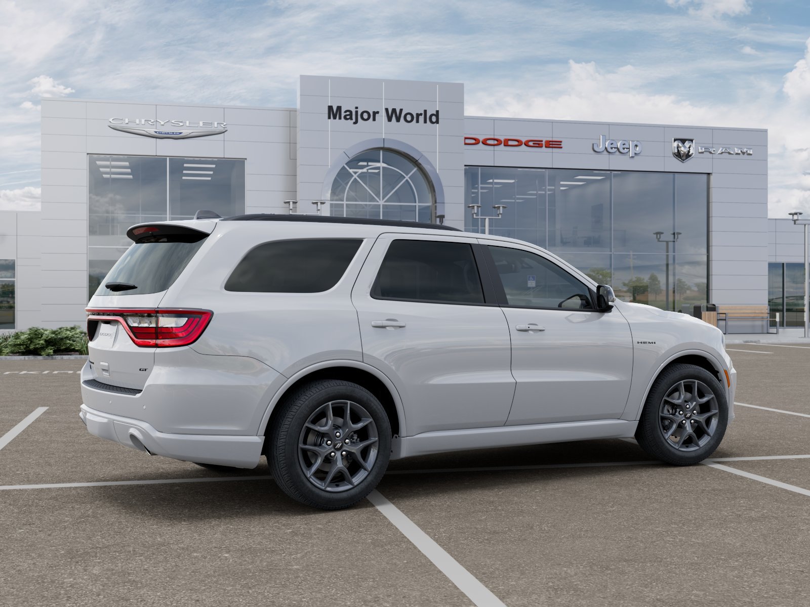 New 2026 White Knuckle Clear-Coat Exterior Paint Dodge GT PLUS image 4