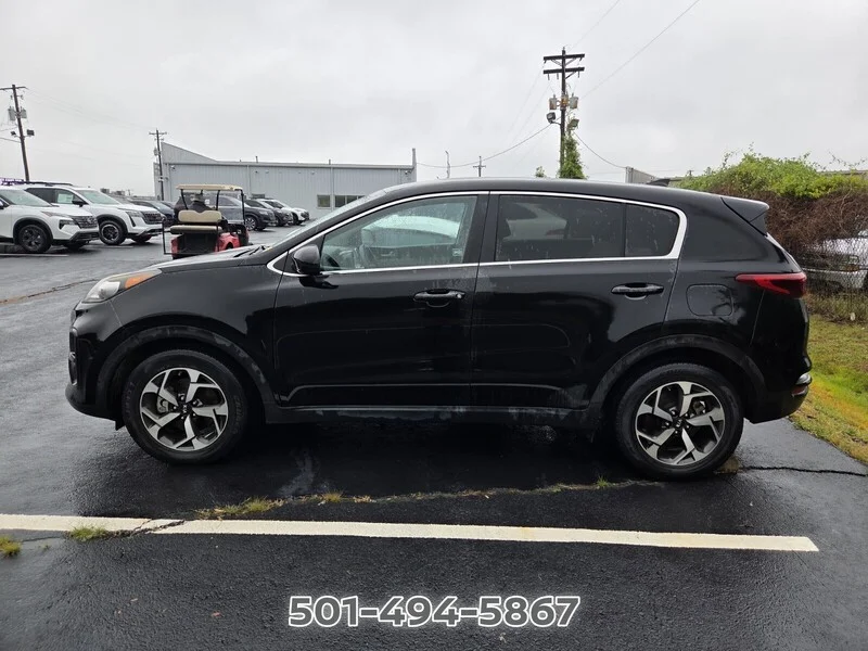 Used 2020 Black Cherry Pearl KIA LX image 6