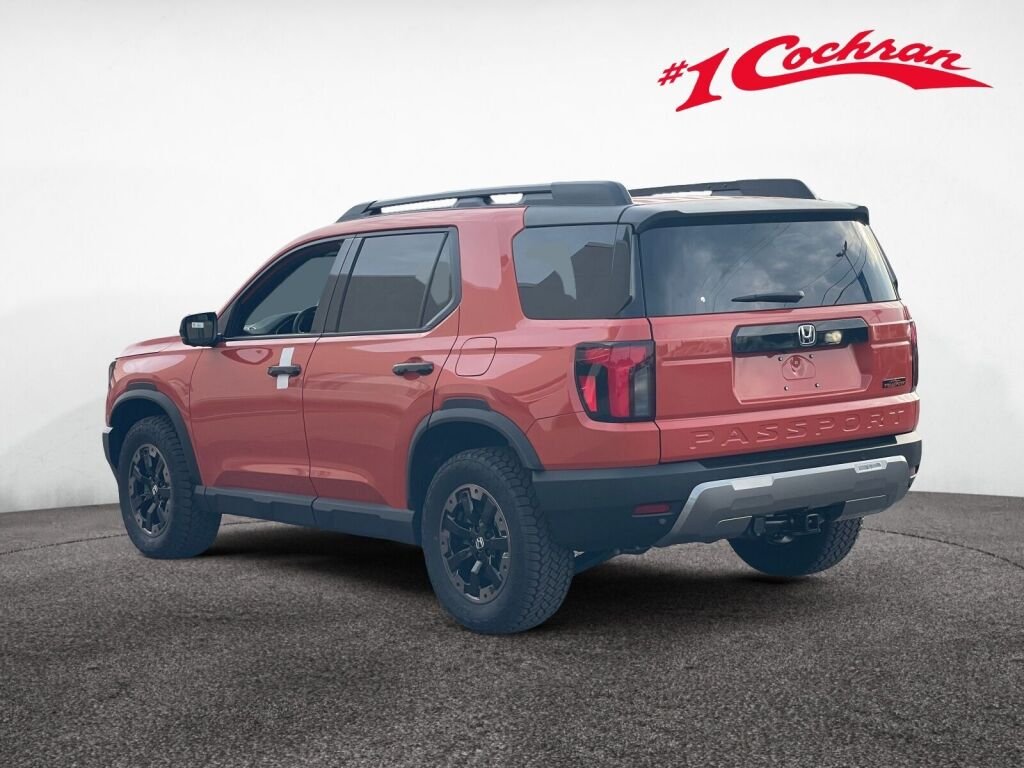 New 2026 Sunset Orange Honda TrailSport Elite image 4