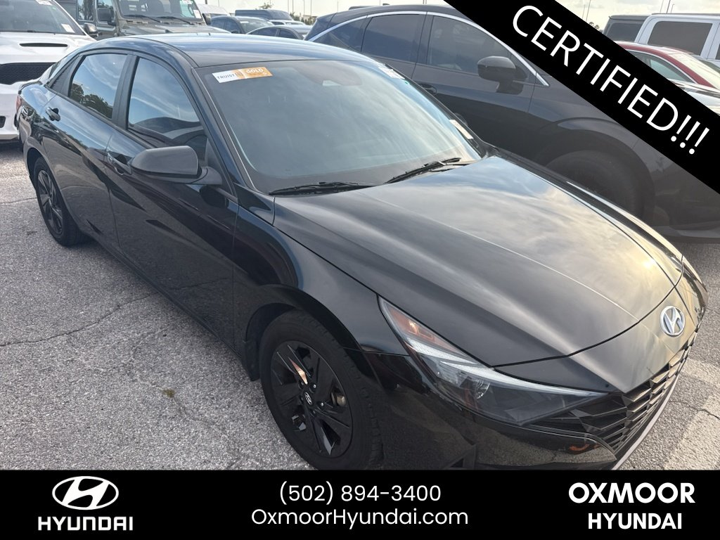 Certified Used 2022 Phantom Black Hyundai SEL image 1