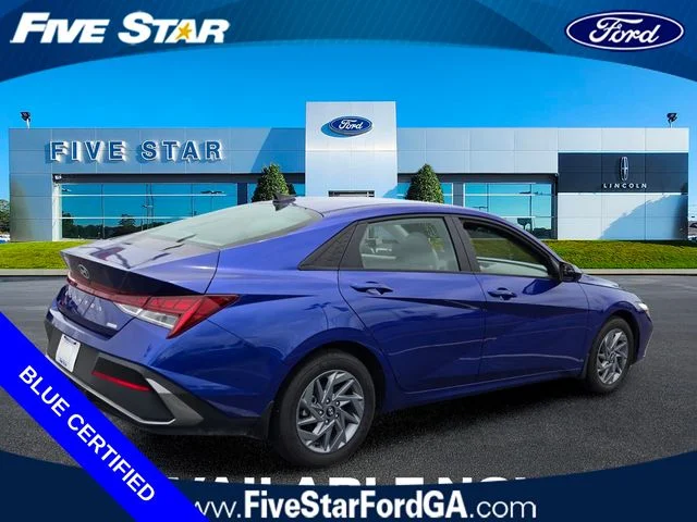 Used 2025 Intense Blue Hyundai Blue image 7
