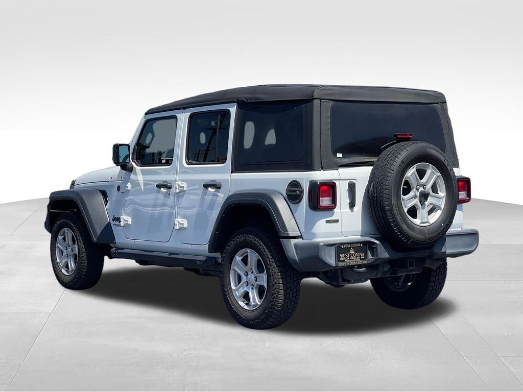 Used 2022 White Jeep Unlimited Sport S image 6