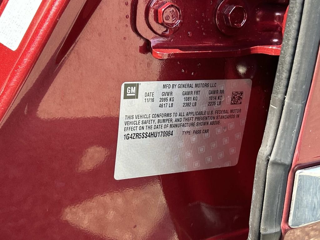 Used 2017 Red Buick Premium I Group image 10