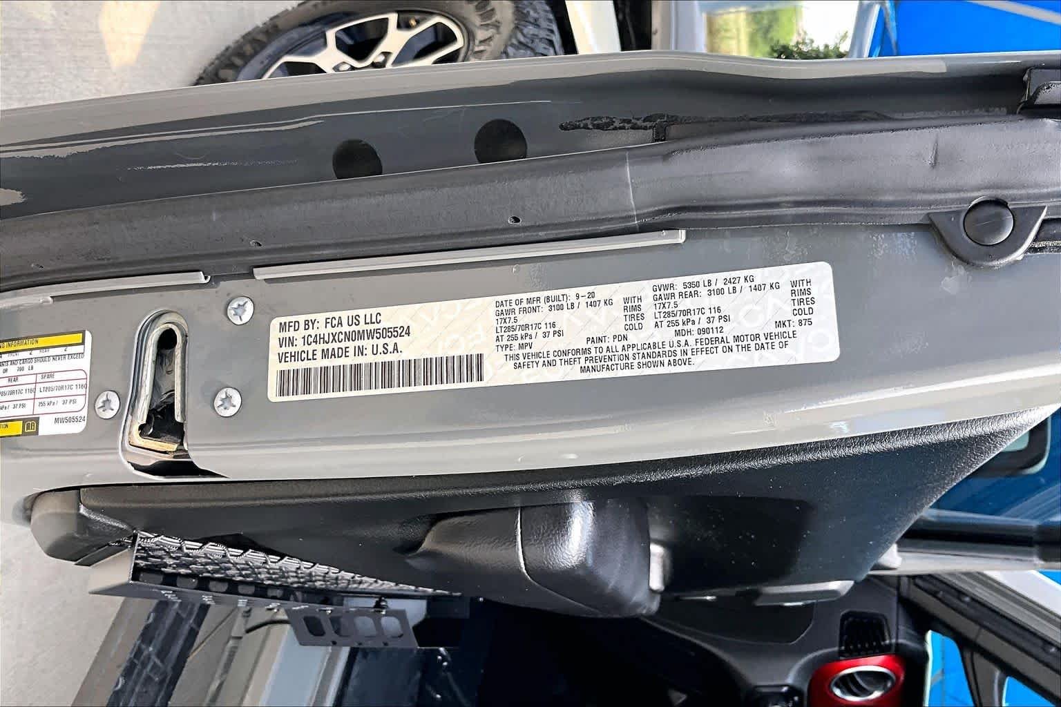 Used 2021 Sting-Gray Clearcoat Jeep Rubicon image 29