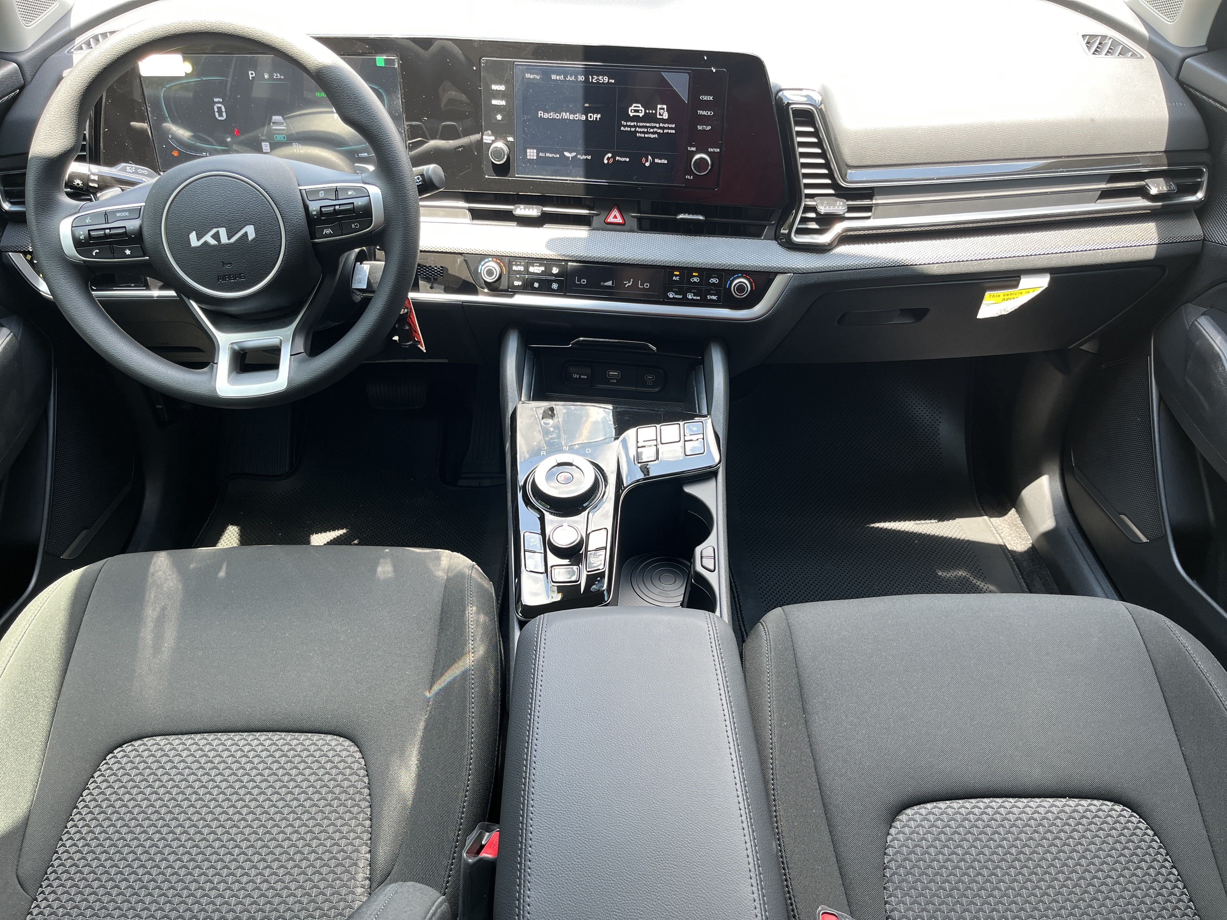 New 2025 Gravity Gray Kia LX image 3