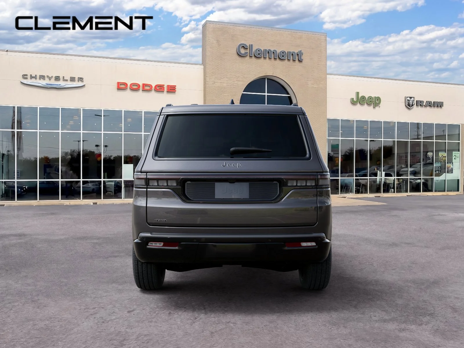 New 2026 Baltic-Gray Metallic Clear-Coat Exterior Paint Jeep Limited Reserve image 8