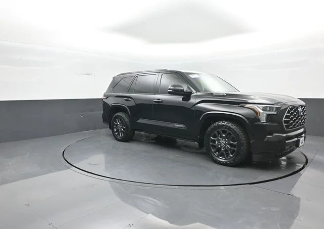 Used 2023 Midnight Black Metallic Toyota Platinum image 2