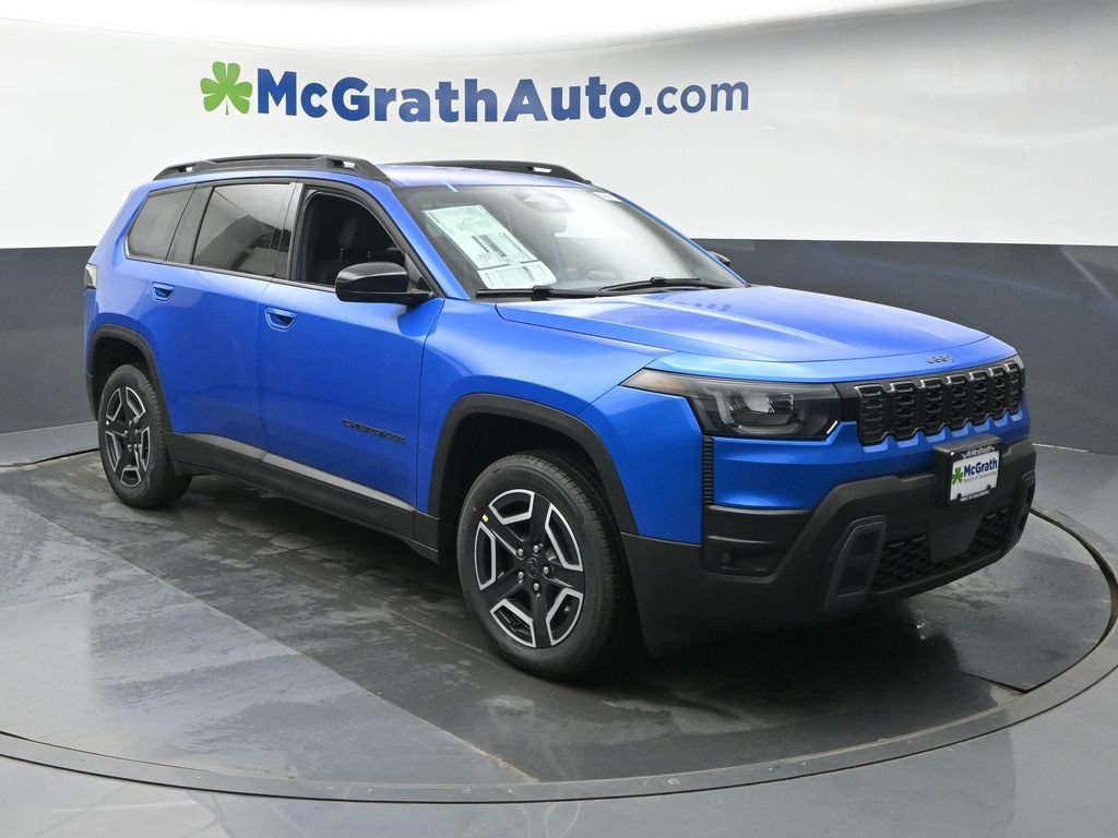 New 2026 Hydro Blue Pearl-Coat Exterior Paint Jeep Laredo image 2