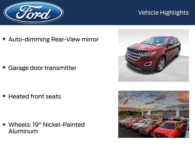 Used 2017 Red Ford Titanium image 12