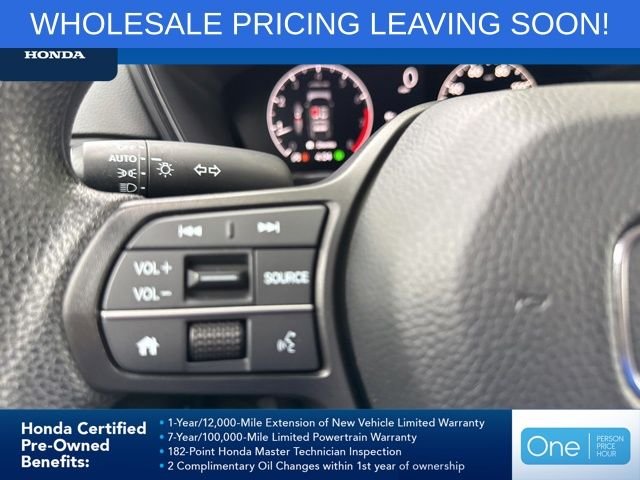 Certified Used 2024 Platinum White Pearl Honda 1.5T AWD EX image 23