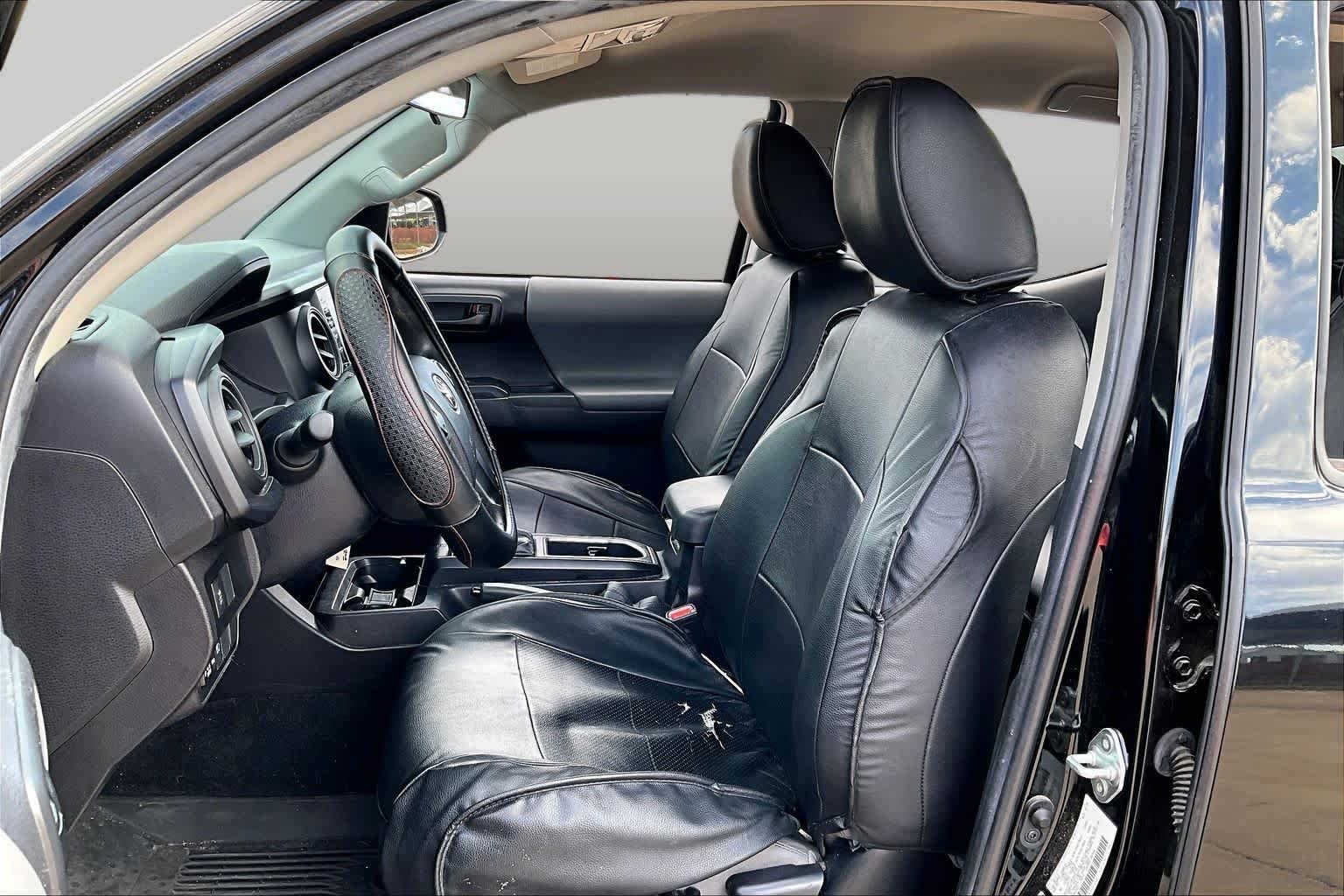 Used 2022 Midnight Black Metallic Toyota TRD Sport image 8