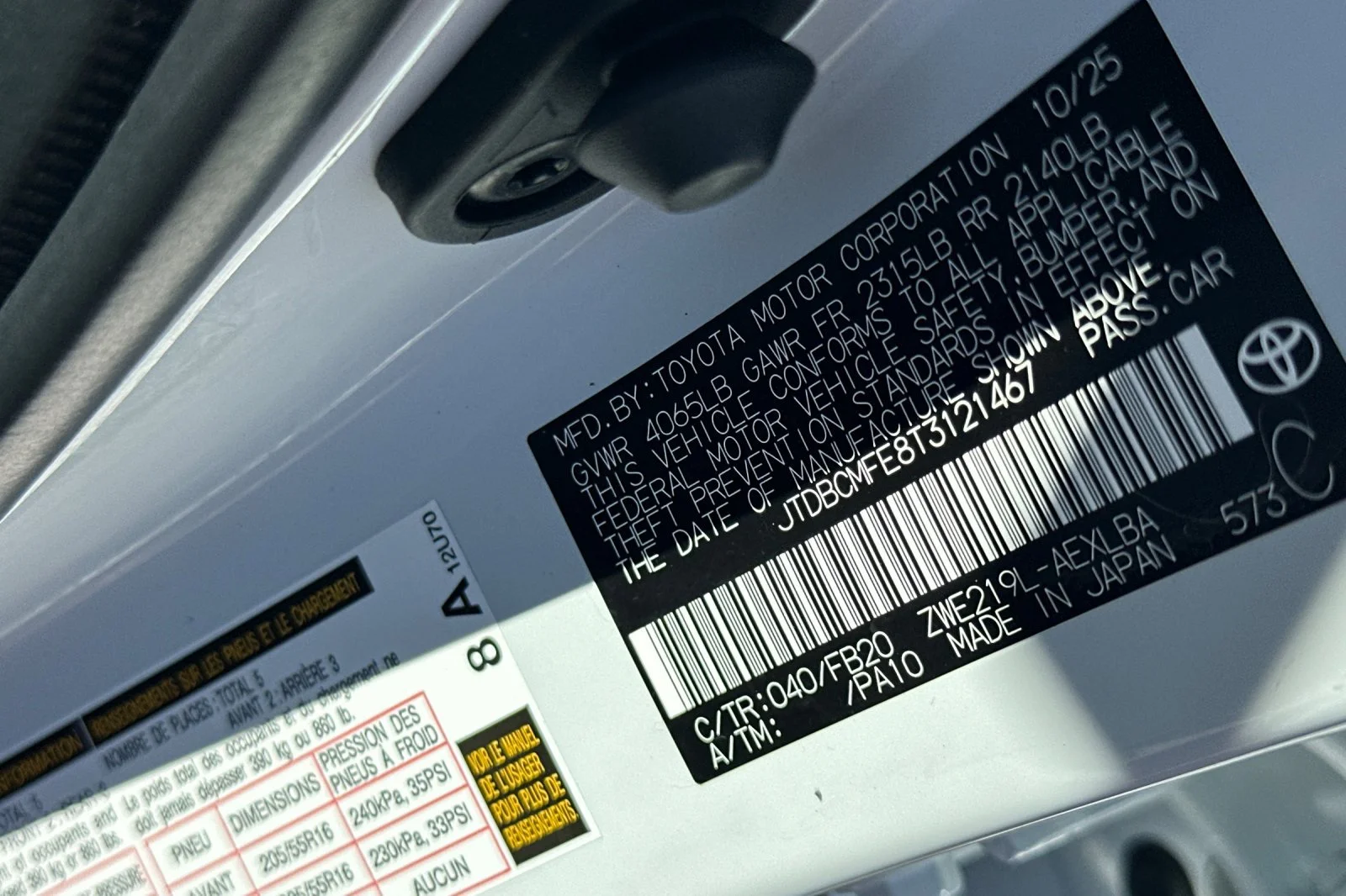 Certified Used 2026 White Toyota LE image 32