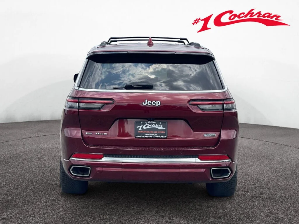 Certified Used 2022 Velvet Red Pearlcoat Jeep Overland image 29
