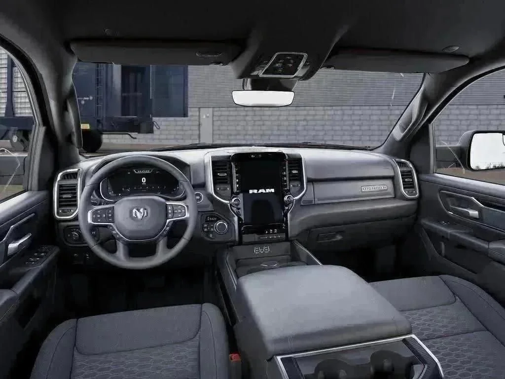 New 2026 Granite Crystal Metallic Clear-Coat Exterior Paint RAM Big Horn Night Edition image 46