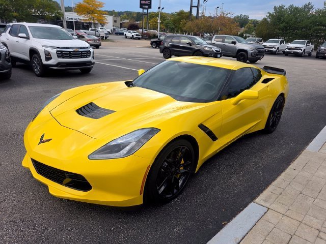 Used 2016 CORVETTE RACING YELLOW TINTCOAT Chevrolet Z51 2LT image 6