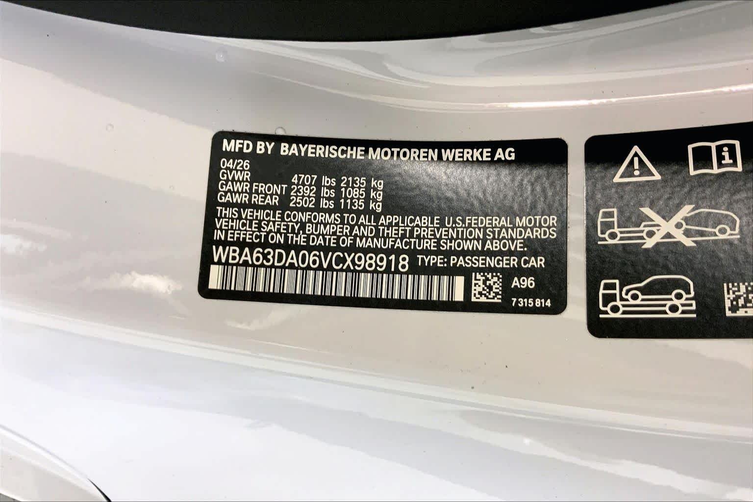 New 2027 Mineral White Metallic BMW 430i xDrive image 21