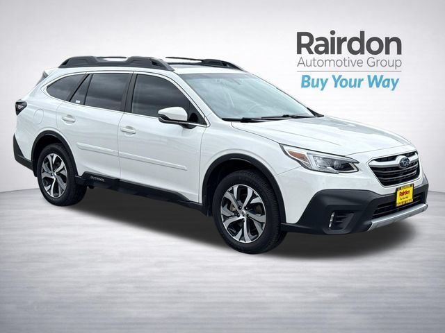 Used 2022 Crystal White Pearl Subaru Limited image 1