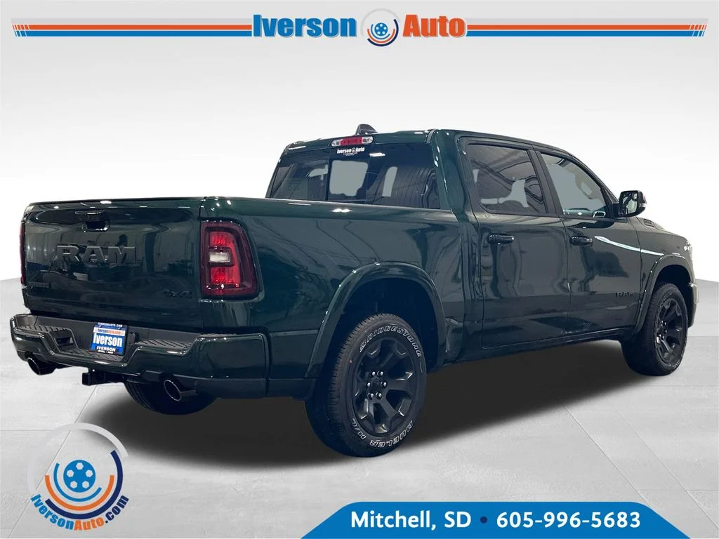 New 2026 Serrano-Green Metallic Exterior Paint RAM Big Horn/Lone Star image 7