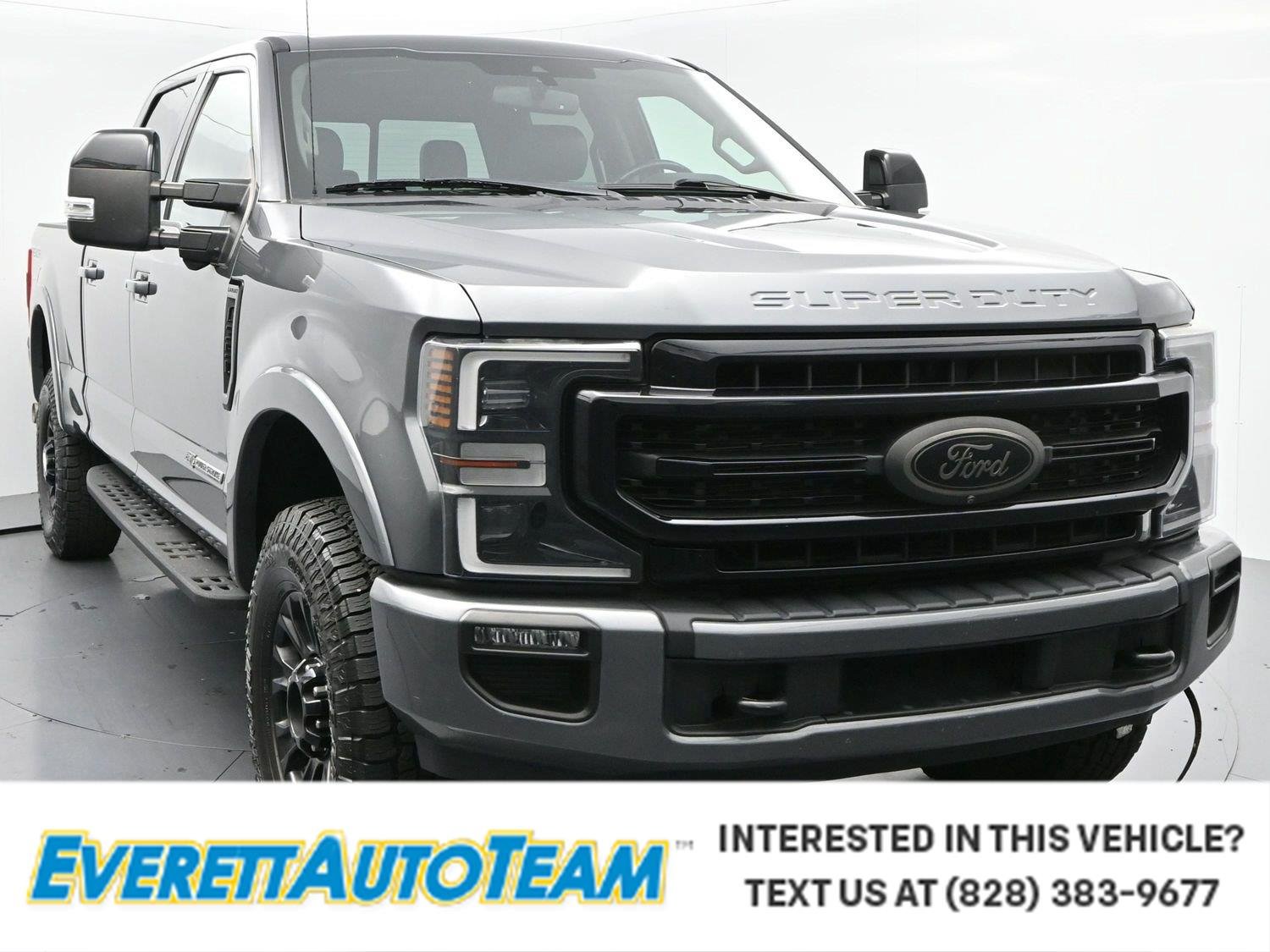 Used 2021 Carbonized Gray Ford LARIAT image 1