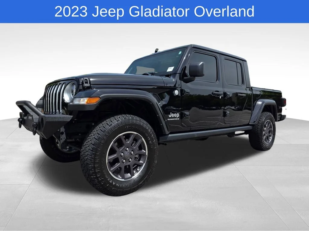 Used 2023 Black Jeep Overland 4x4 image 10