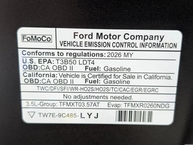 New 2026 Agate Black Metallic Ford King Ranch® image 71