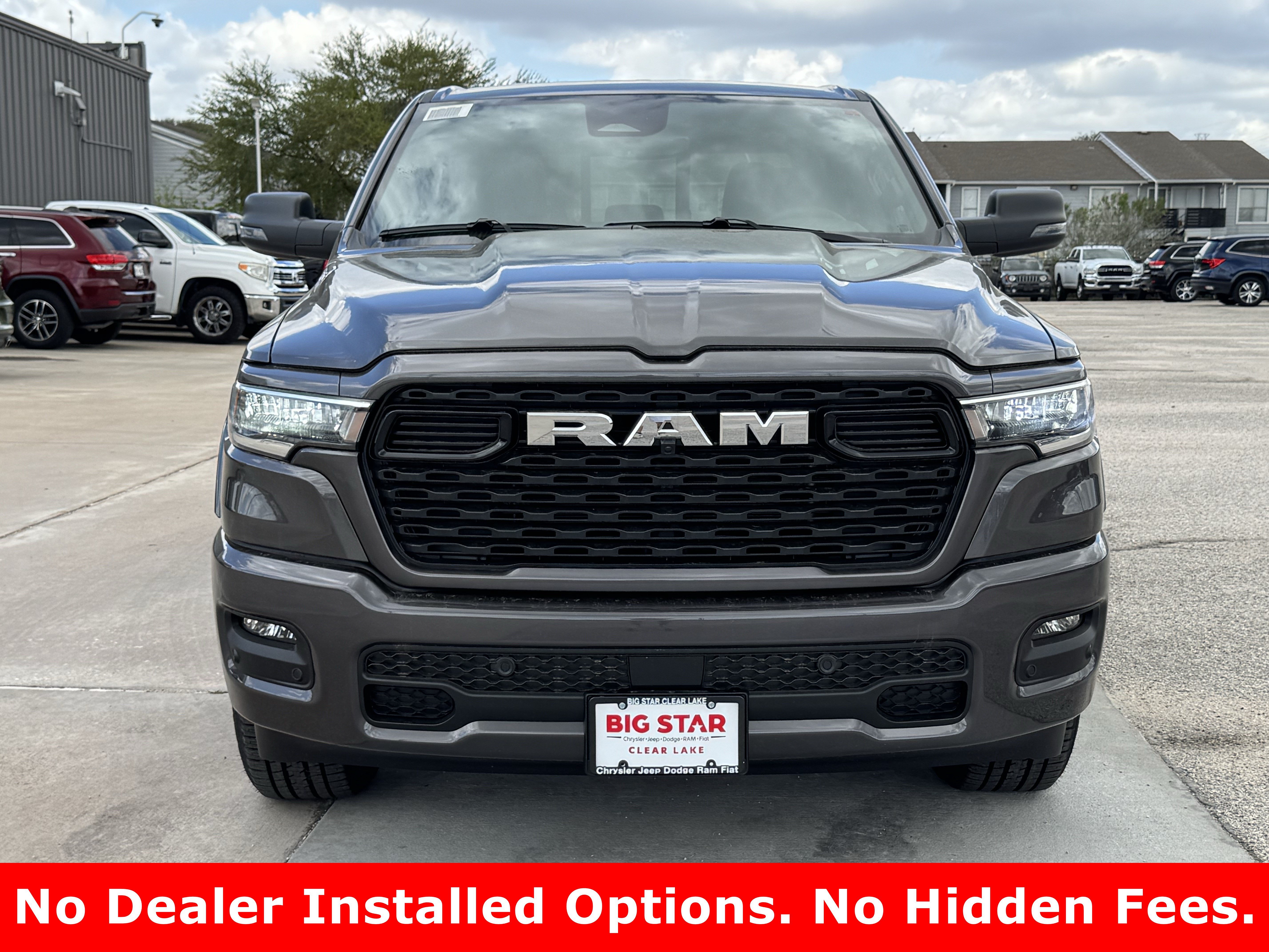 New 2026 Granite Crystal Metallic Clear-Coat Exterior Paint RAM Lone Star image 3