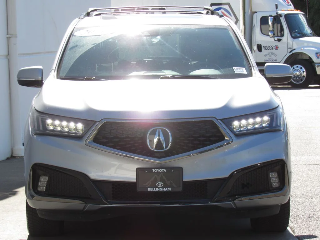 Used 2020 Lunar Silver Metallic Acura Technology & A-Spec Packages image 3