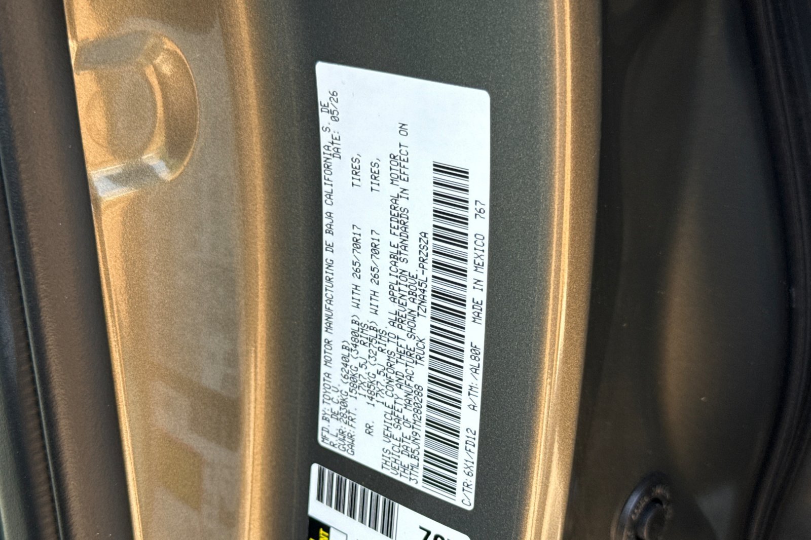 Used 2026 Brown Toyota TRD Off-Road image 27