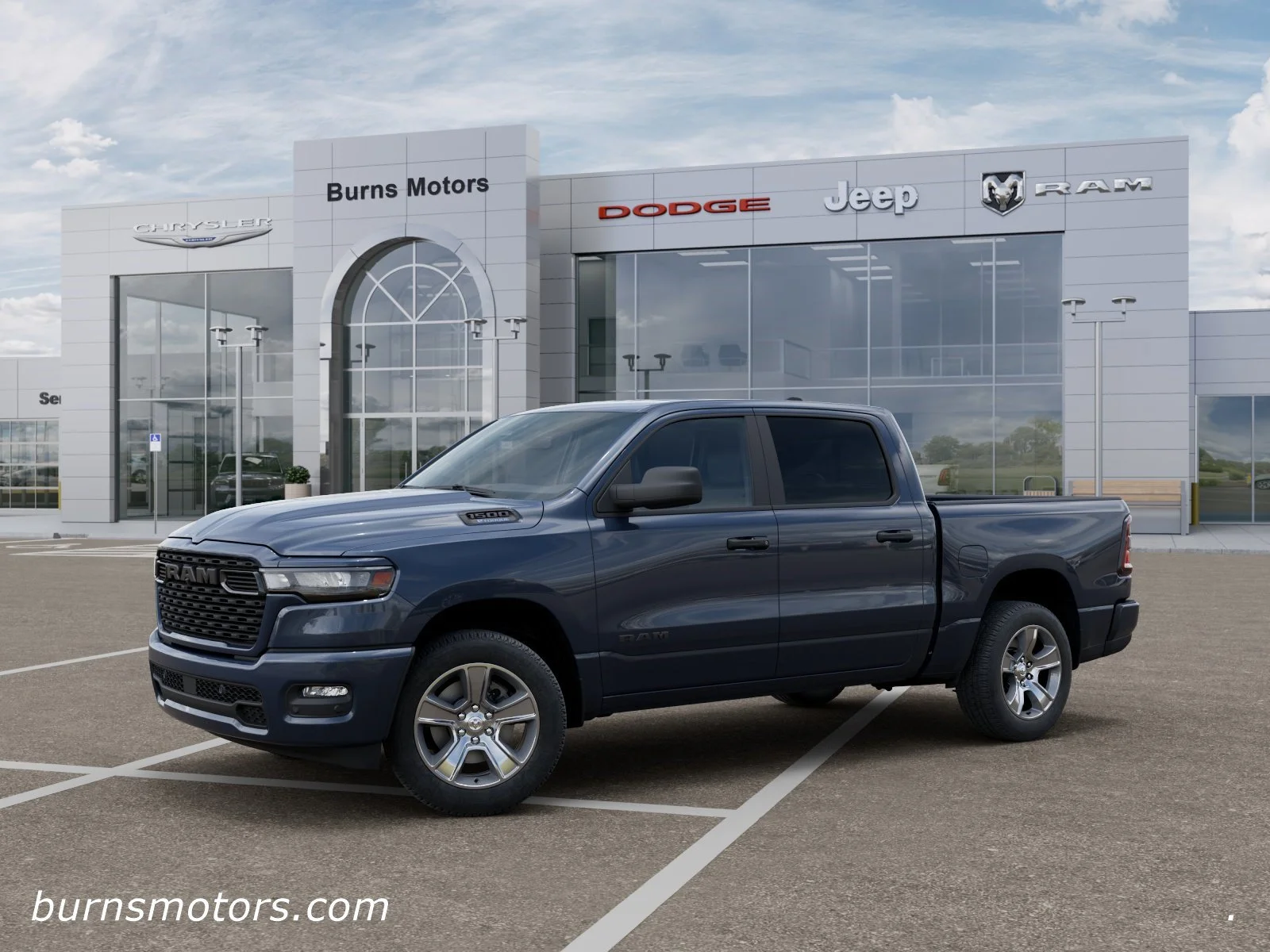 New 2026 Forged Blue Metallic Exterior Paint RAM Express image 2
