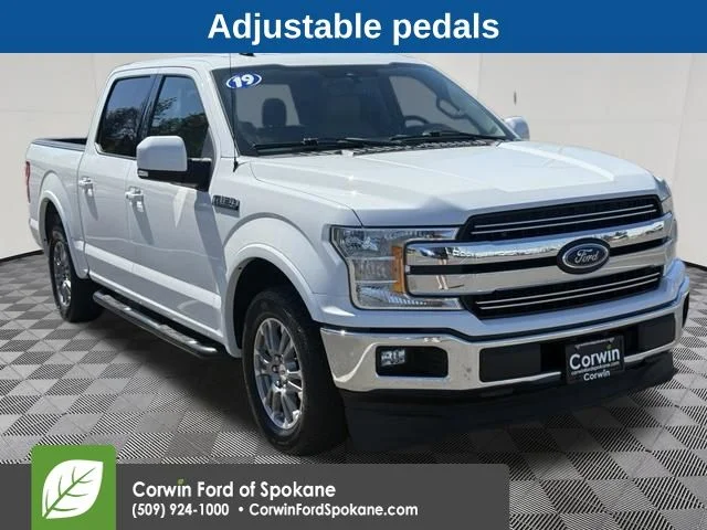 Used 2019 Oxford White Ford Lariat image 5