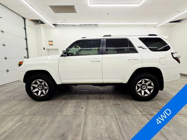 Used 2017 Super White Toyota TRD Off-Road Premium image 2