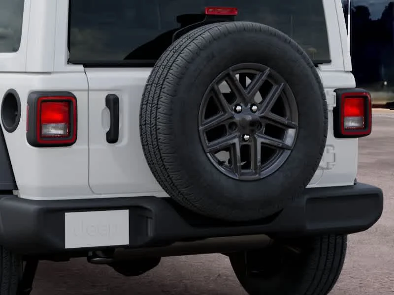 New 2026 Bright White Clear-Coat Exterior Paint Jeep Sport S image 13